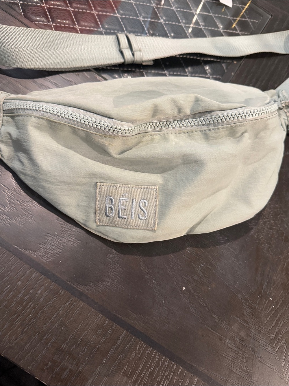 BEIS Sage Green Belt Bag Waist Pack